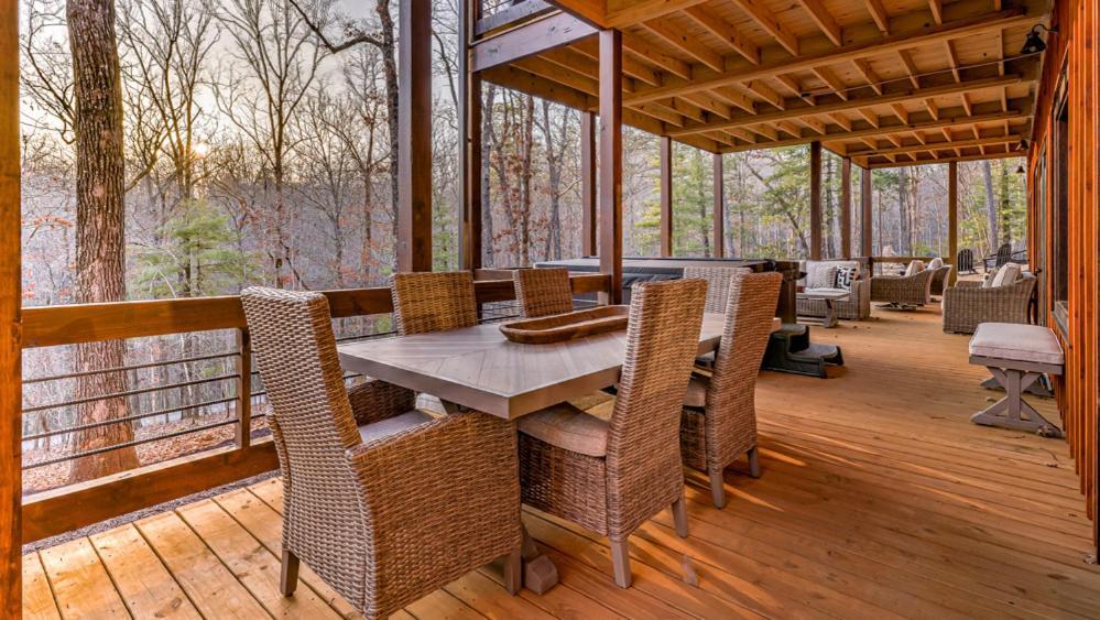 Luxe Mountain Retreat Villa บลูริดจ์ ภายนอก รูปภาพ