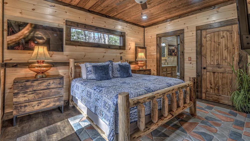 Luxe Mountain Retreat Villa บลูริดจ์ ภายนอก รูปภาพ