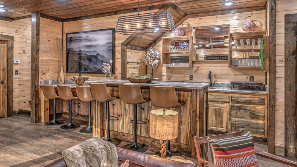 Luxe Mountain Retreat Villa บลูริดจ์ ภายนอก รูปภาพ